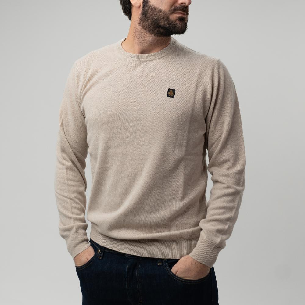 Refrigiwear Colin Pullover Maglione Ostrica Uomo