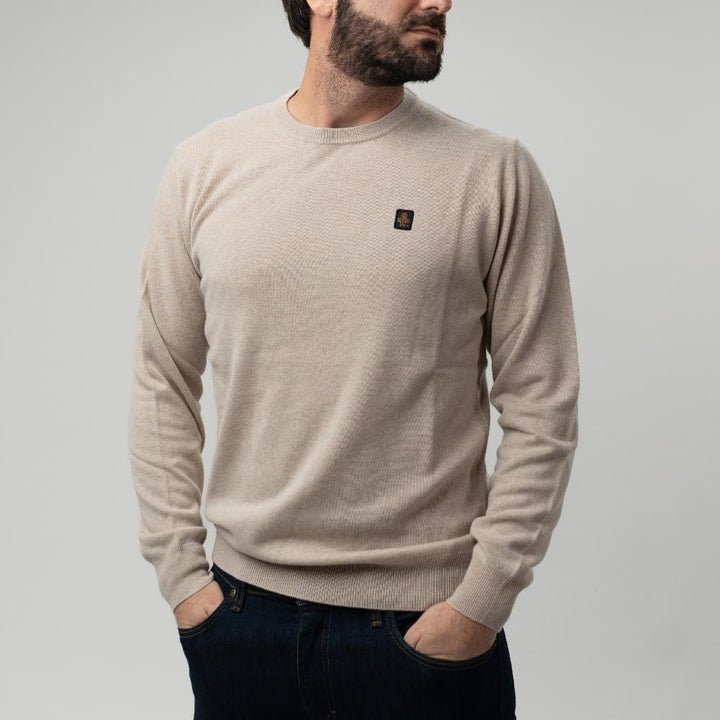 Refrigiwear Colin Pullover Maglione Ostrica Uomo