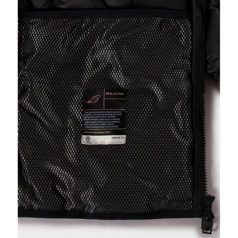 Refrigiwear Graphite Jacket Black Uomo