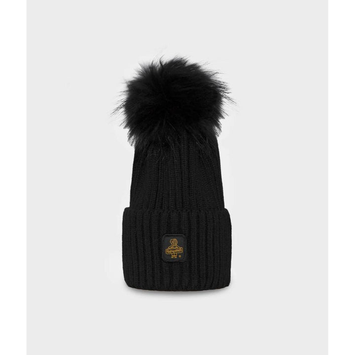 Refrigiwear Snow Flake Hat Black Donna