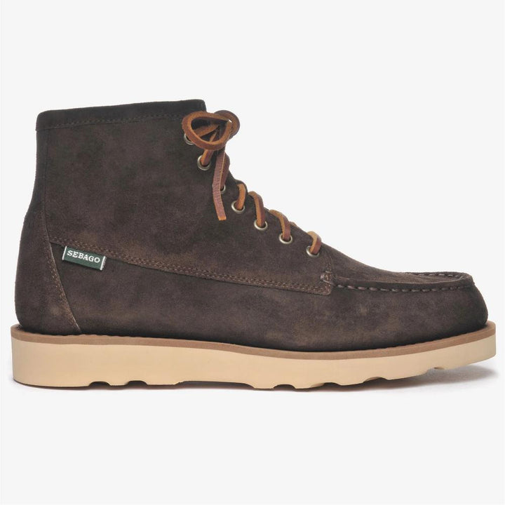 Sebago Scarpa Tala Mid Suede Dk Brown