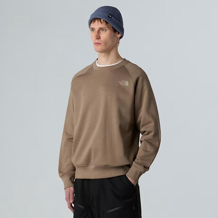 The North Face Felpa Girocollo Raglan Mocha Brown