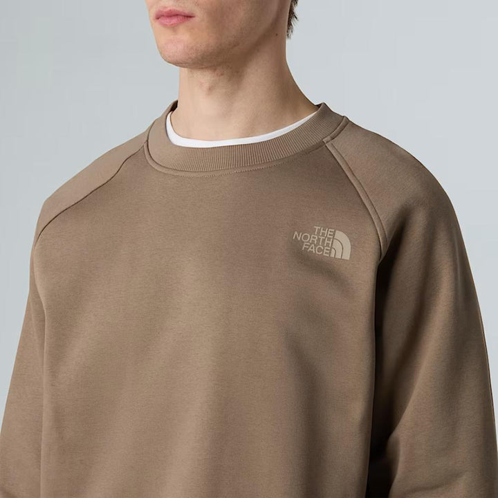 The North Face Felpa Girocollo Raglan Mocha Brown