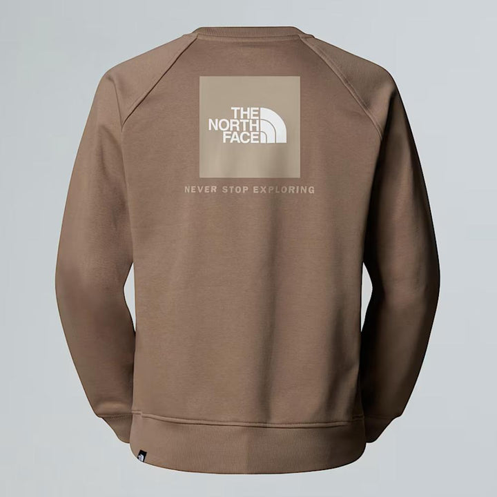 The North Face Felpa Girocollo Raglan Mocha Brown