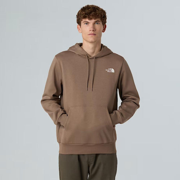 The North Face Felpa Con Cappuccio Simple Dome Mocha Brown Uomo