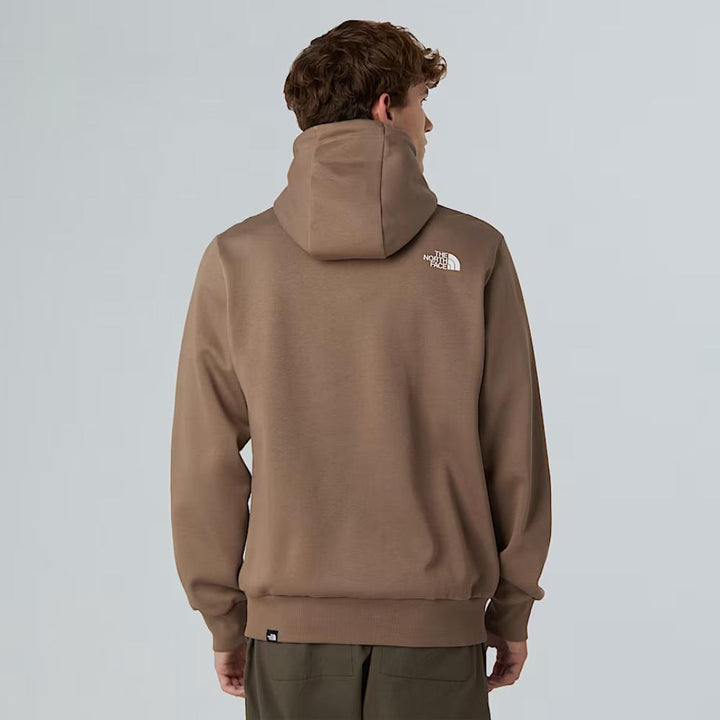 The North Face Felpa Con Cappuccio Simple Dome Mocha Brown Uomo