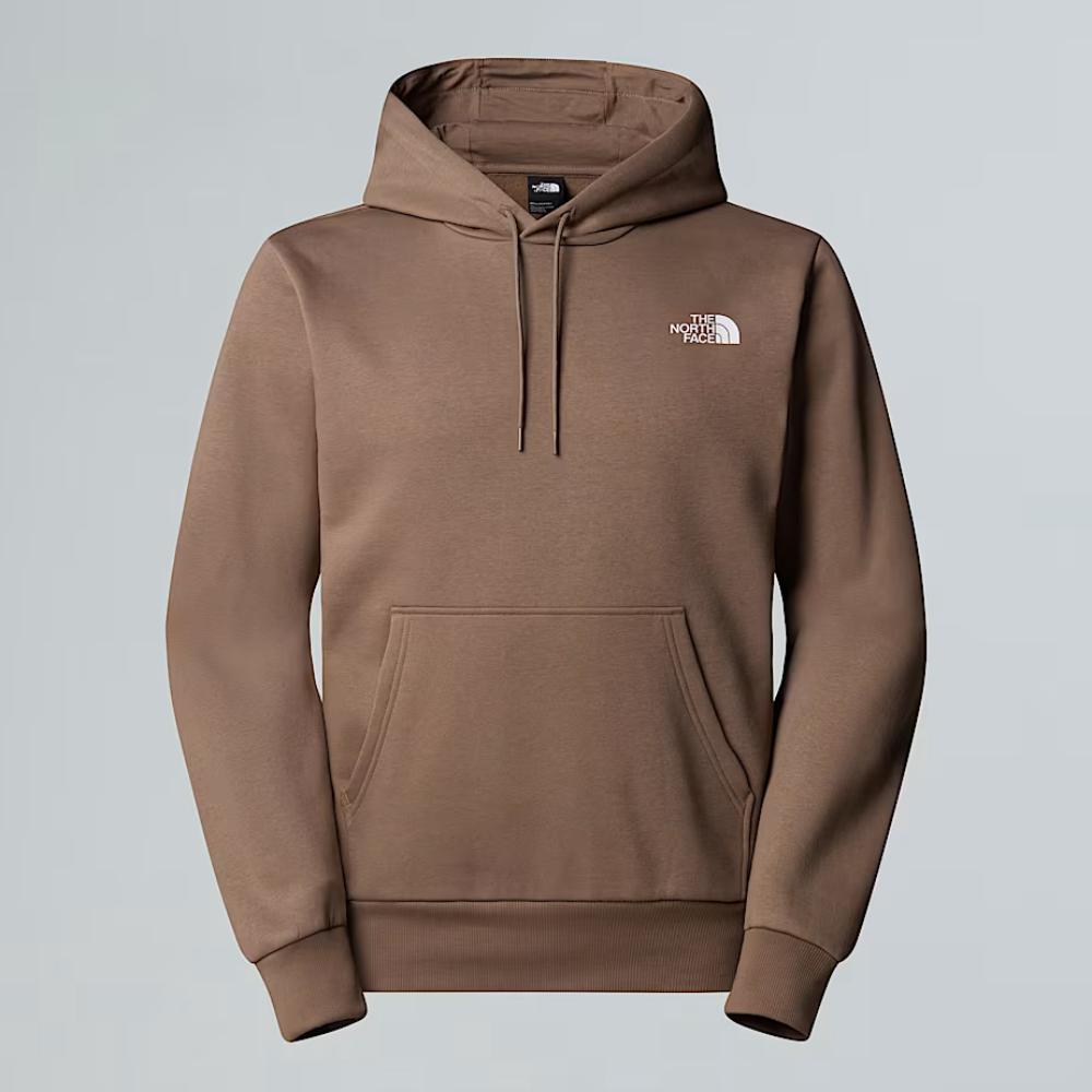 The North Face Felpa Con Cappuccio Simple Dome Mocha Brown Uomo