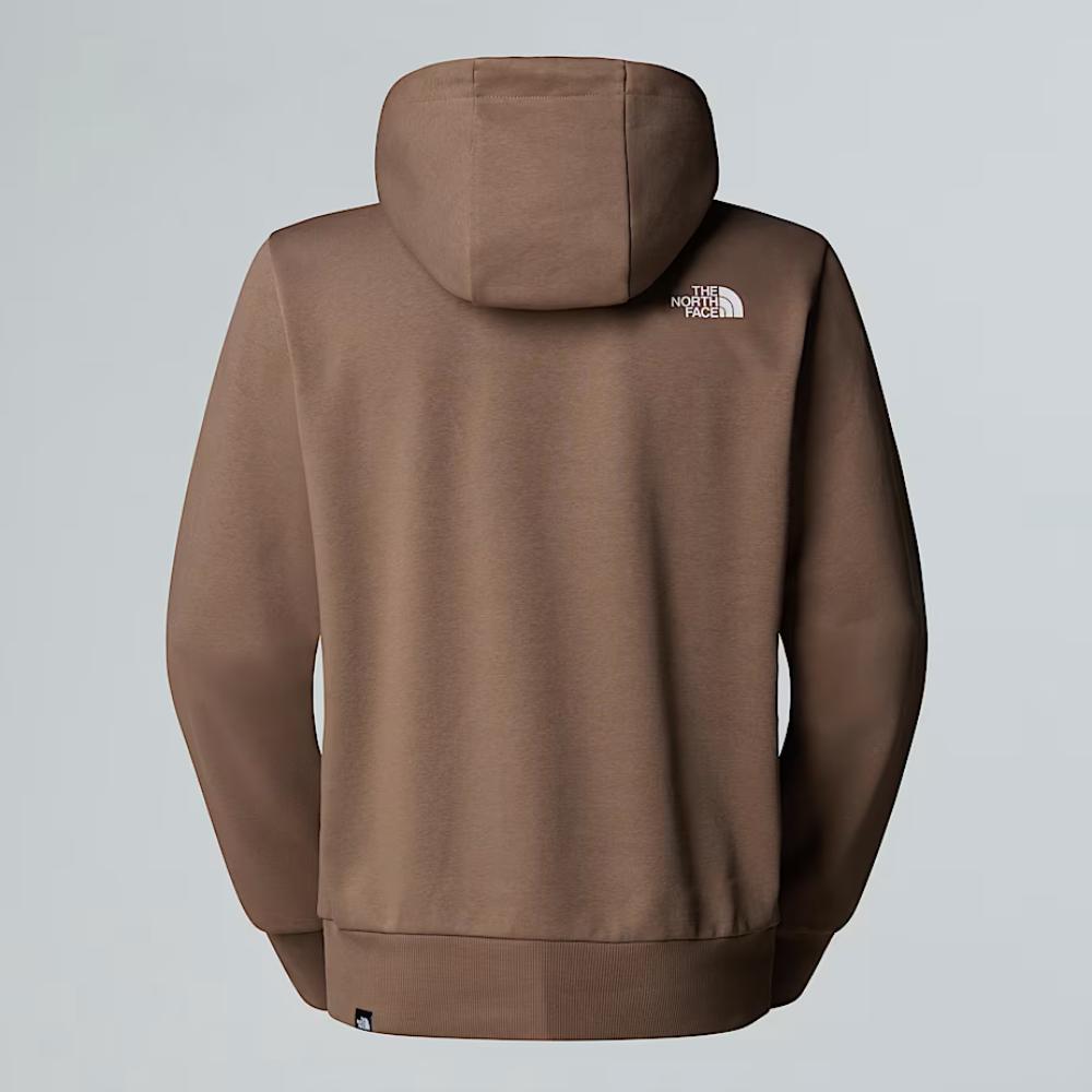 The North Face Felpa Con Cappuccio Simple Dome Mocha Brown Uomo