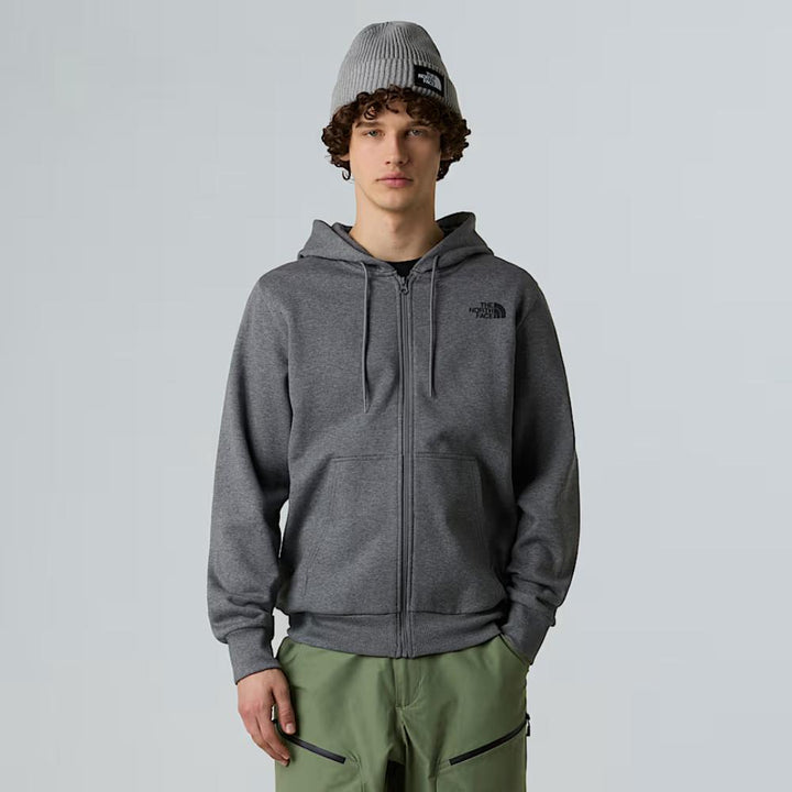 The North Face Felpa Simple Dome Full Zip Grey