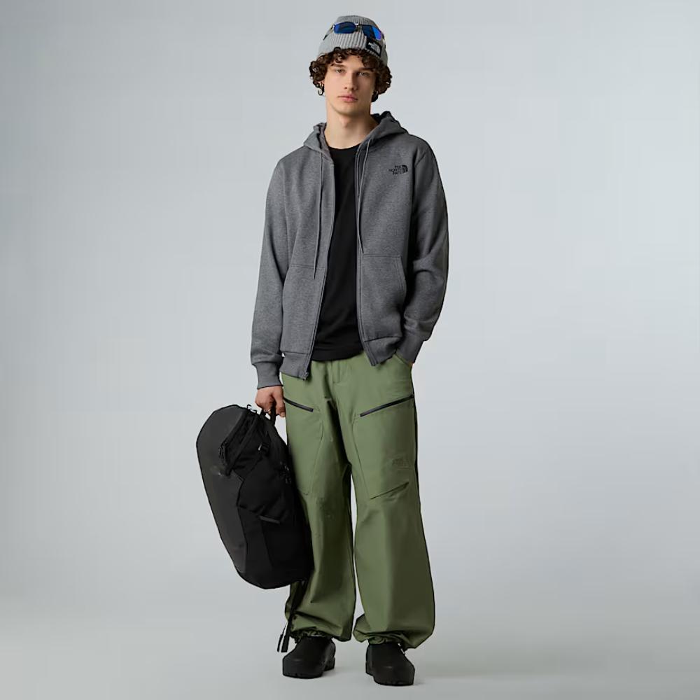 The North Face Felpa Simple Dome Full Zip Grey
