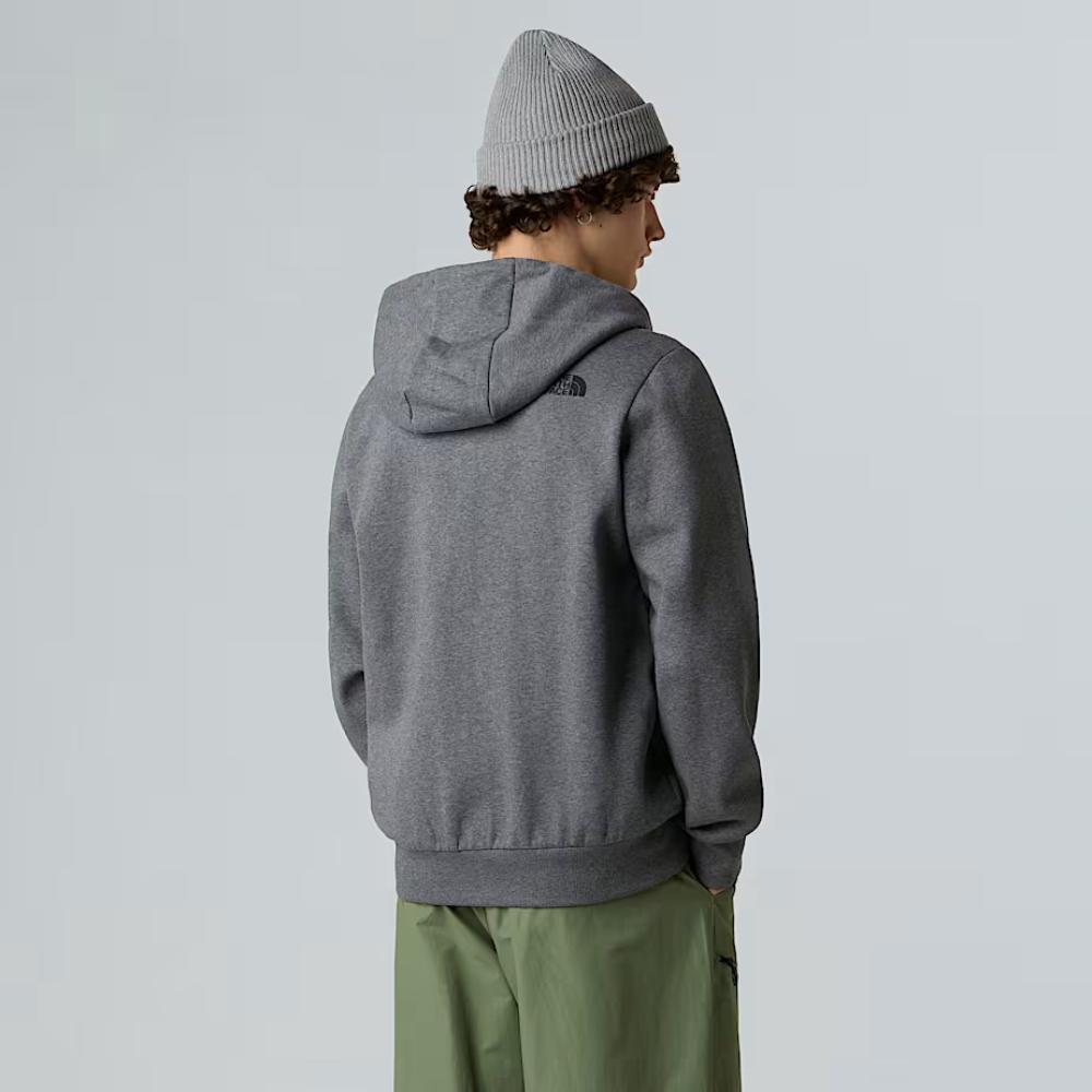 The North Face Felpa Simple Dome Full Zip Grey