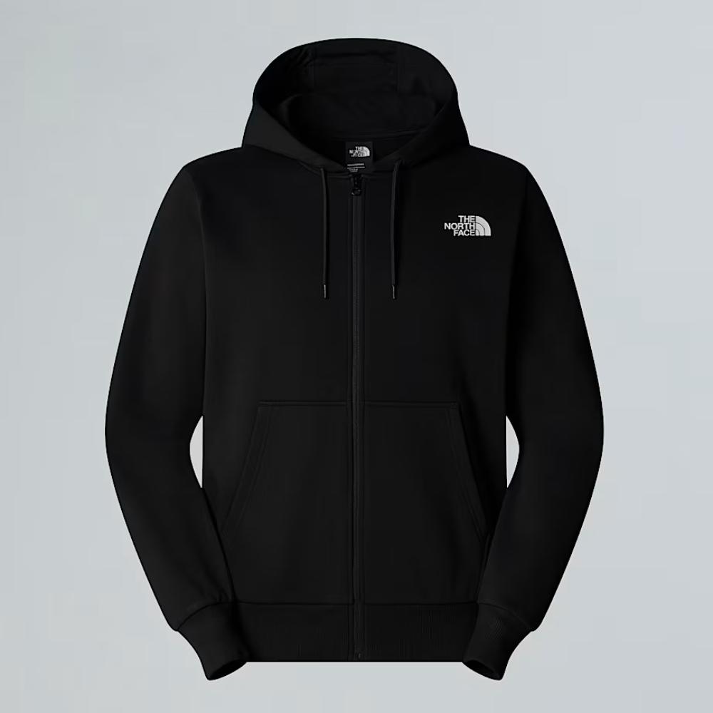 The North Face Felpa Simple Dome Full Zip Black