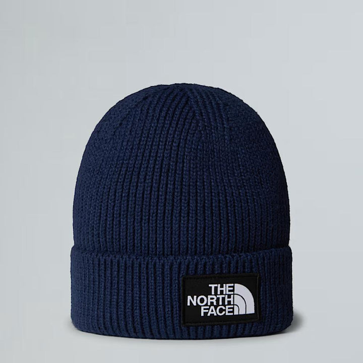 The North Face Berretto Con Risvolto Logo Box Navy