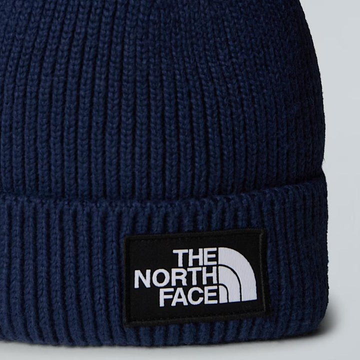 The North Face Berretto Con Risvolto Logo Box Navy