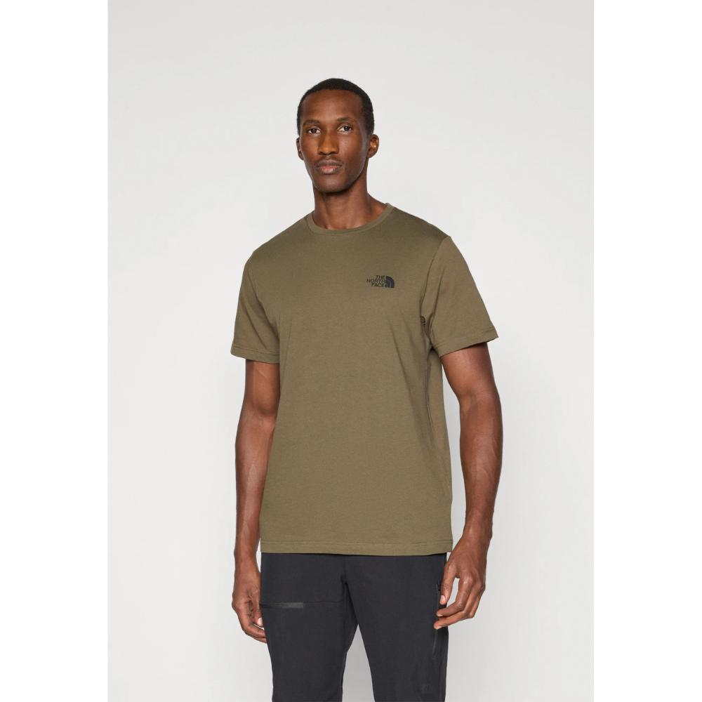 The North Face T-Shirt Edge Of Light Infill Tee Taupe Green