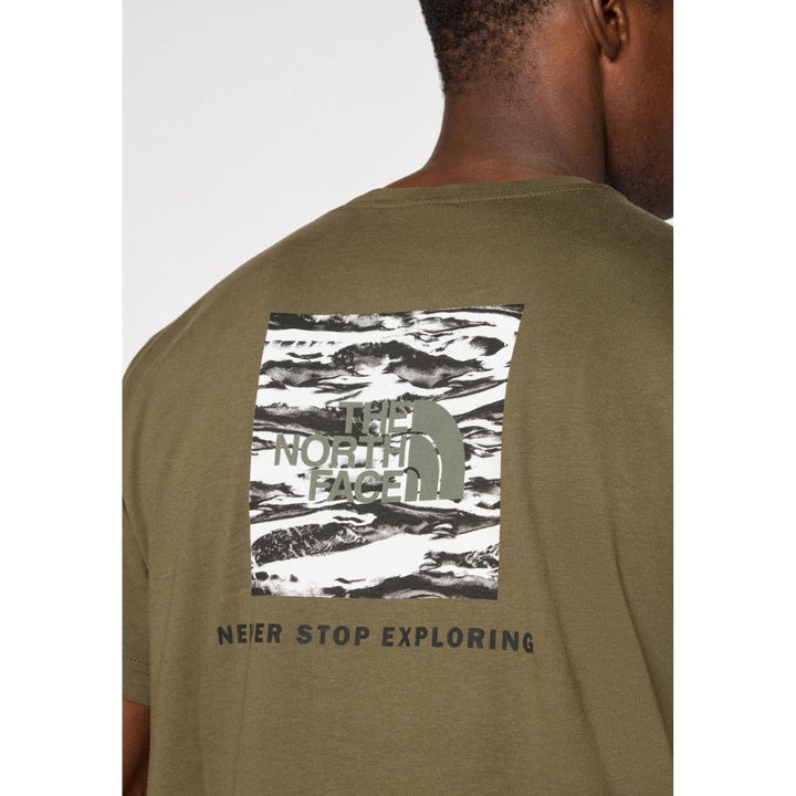 The North Face T-Shirt Edge Of Light Infill Tee Taupe Green