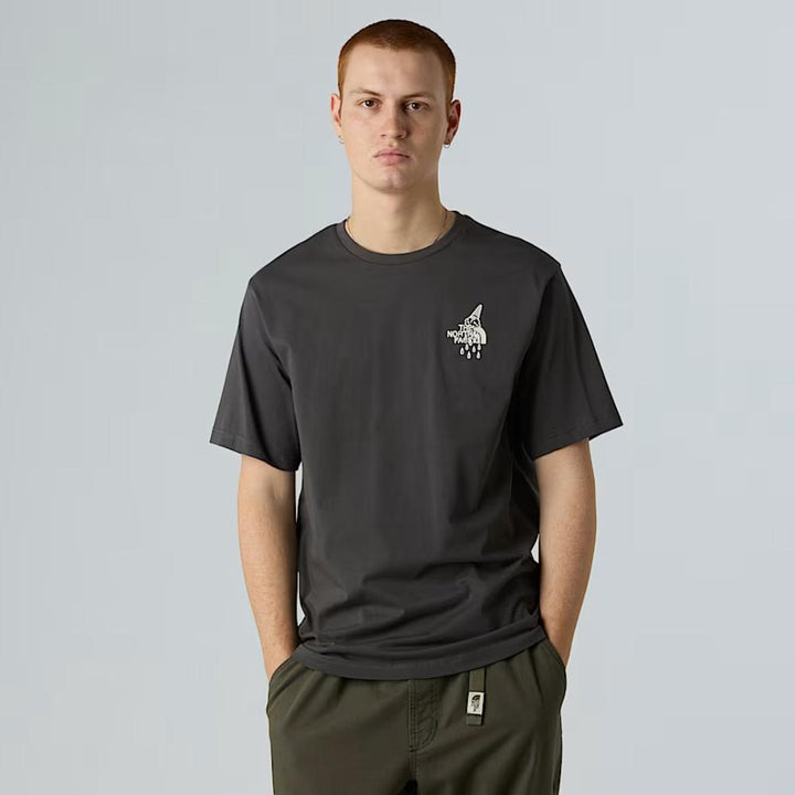 The North Face T-Shirt Powder Days Asphalt grey