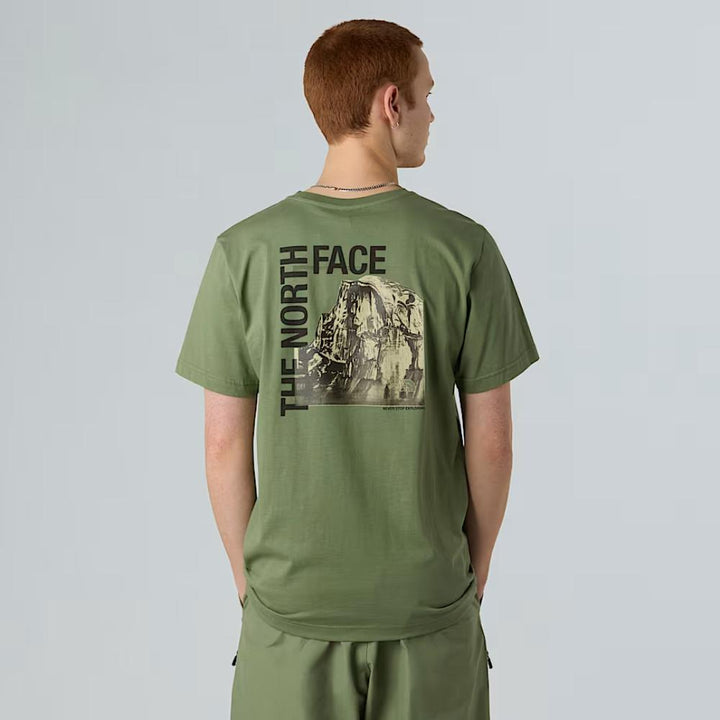 The North Face T-shirt Half Dome Photo Bark Mist
