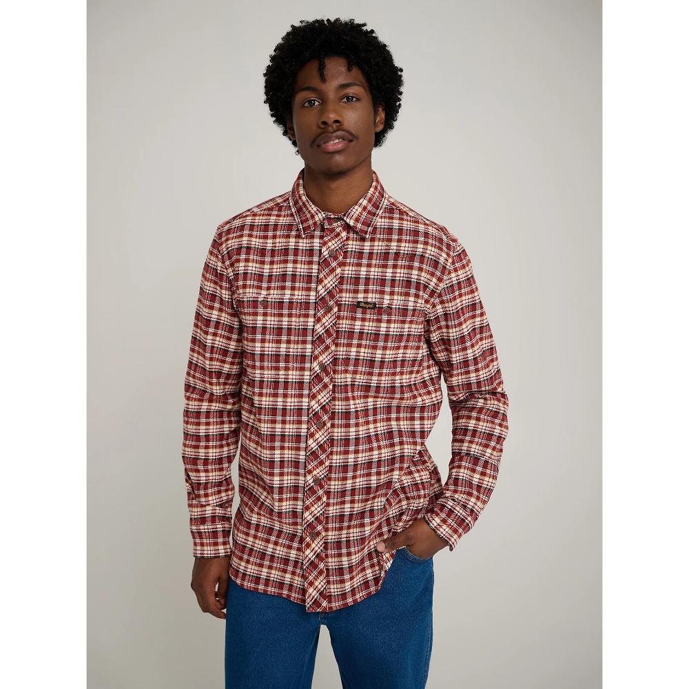 Wrangler X Stranger Things Will Shirt Fired Brick