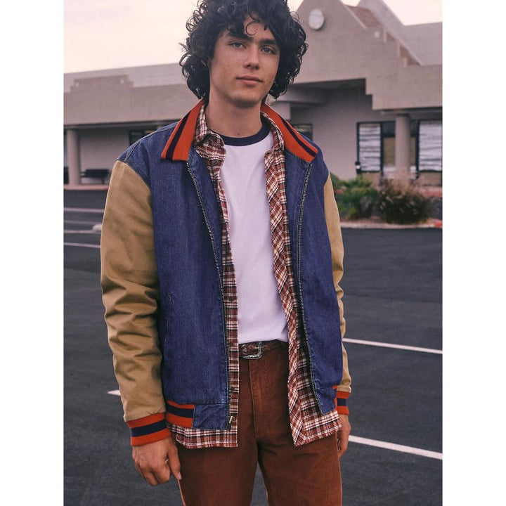 Wrangler X Stranger Things Will Jacket Classic Blue
