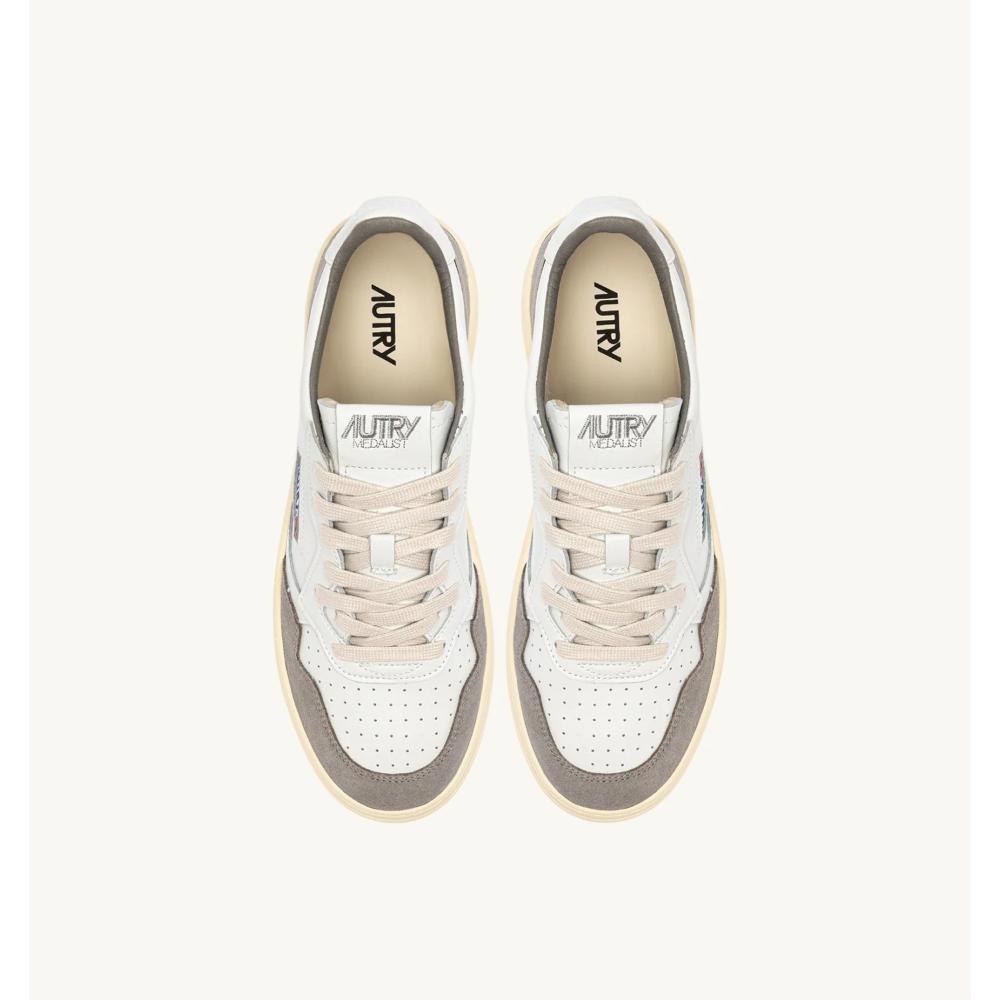 Autry Sneakers Medalist White-Grey