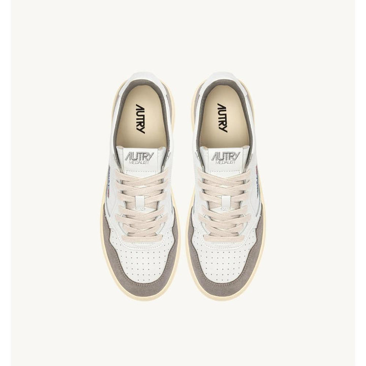 Autry Sneakers Medalist White-Grey