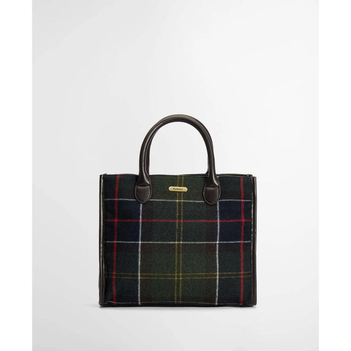 Barbour Borsa Tote Barrhill In Tartan Classic Tartan Donna