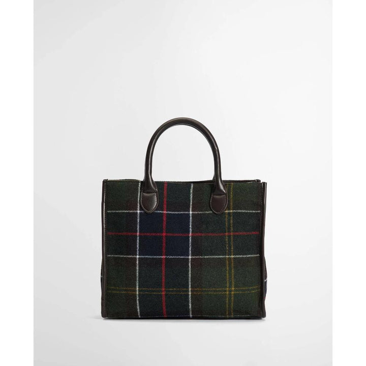 Barbour Borsa Tote Barrhill In Tartan Classic Tartan Donna
