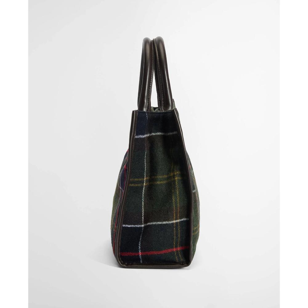 Barbour Borsa Tote Barrhill In Tartan Classic Tartan Donna
