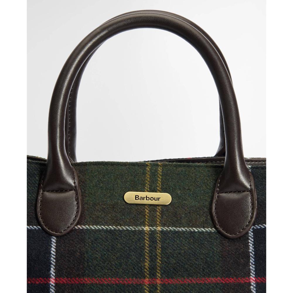 Barbour Borsa Tote Barrhill In Tartan Classic Tartan Donna