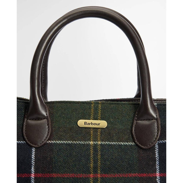 Barbour Borsa Tote Barrhill In Tartan Classic Tartan Donna