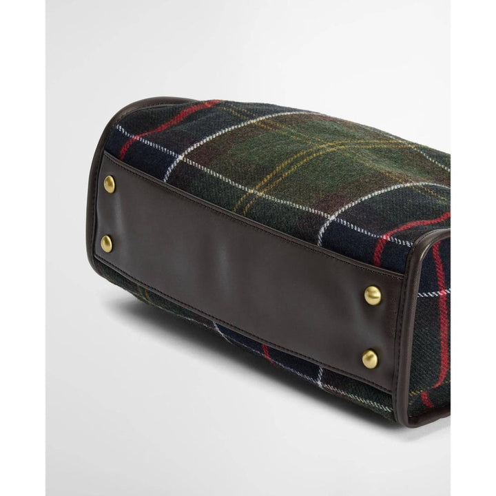 Barbour Borsa Tote Barrhill In Tartan Classic Tartan Donna