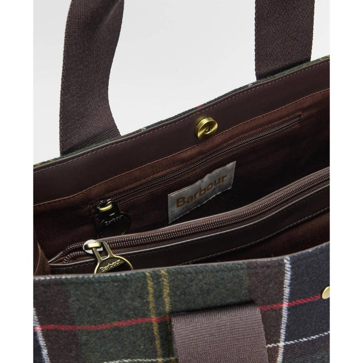 Barbour Borsa Tote Turnberry in Tartan Classic Tartan Donna