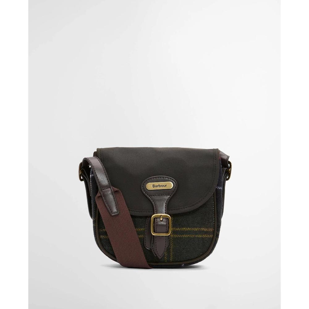 Barbour Mini Borsa a Tracolla Whitley in Tartan Classic Tartan Donna