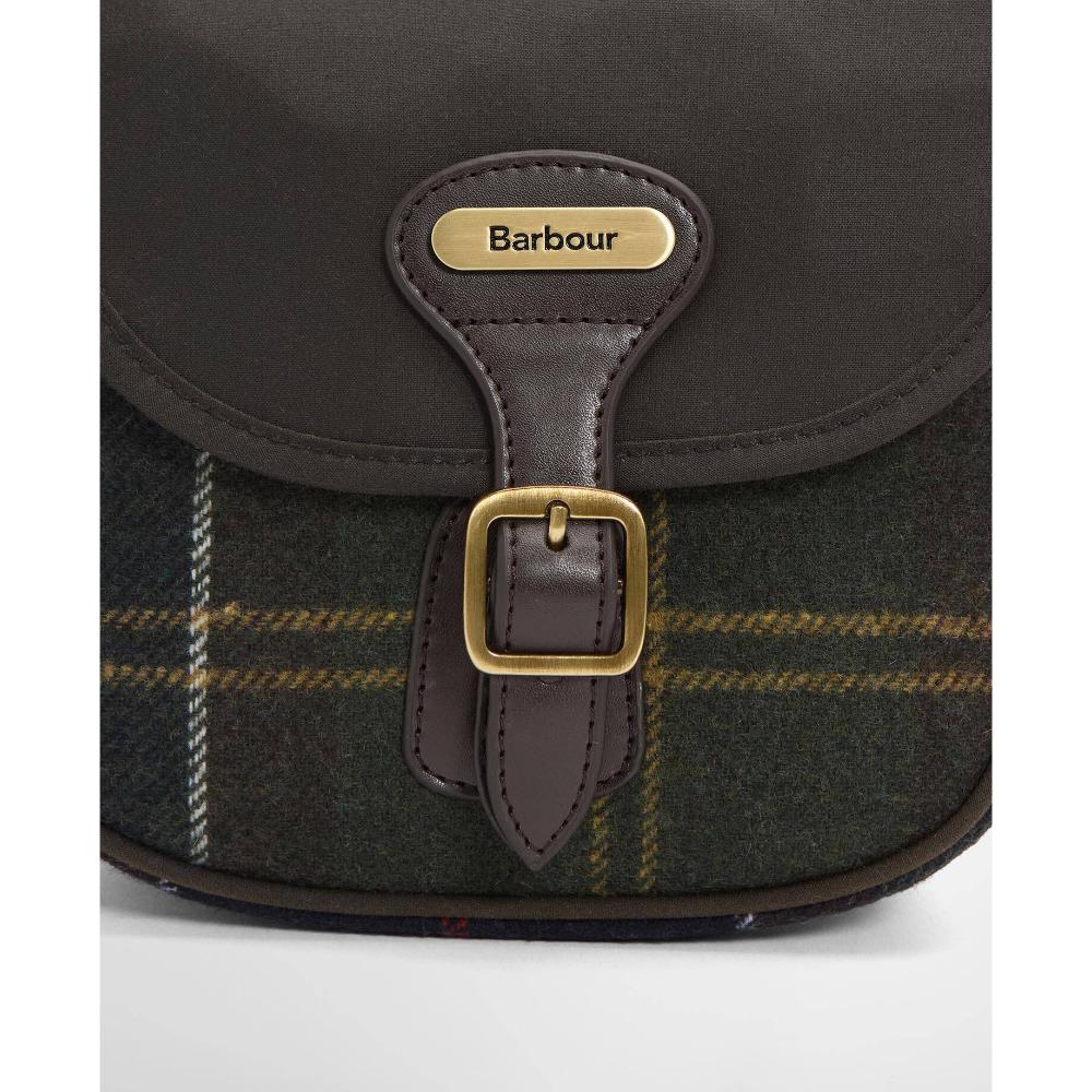 Barbour Mini Borsa a Tracolla Whitley in Tartan Classic Tartan Donna