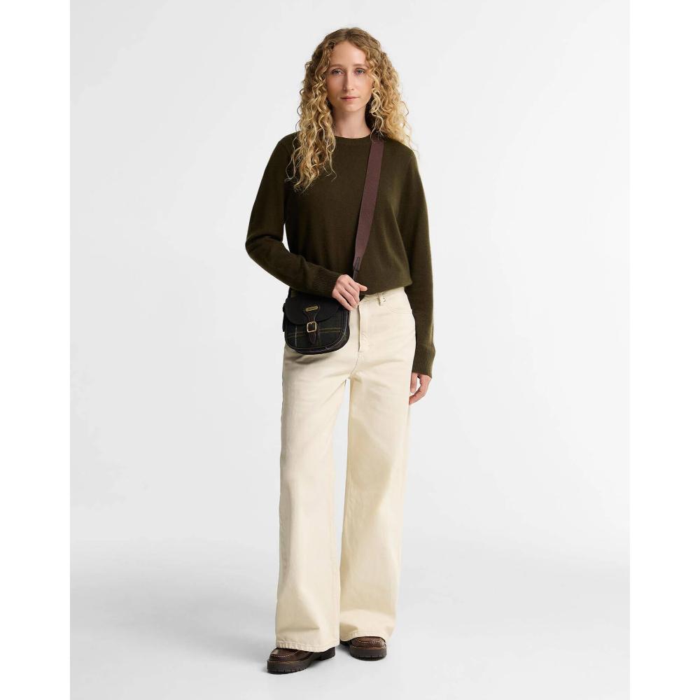 Barbour Mini Borsa a Tracolla Whitley in Tartan Classic Tartan Donna