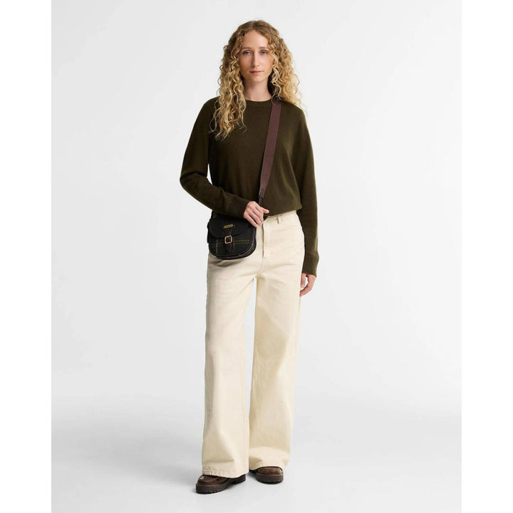 Barbour Mini Borsa a Tracolla Whitley in Tartan Classic Tartan Donna