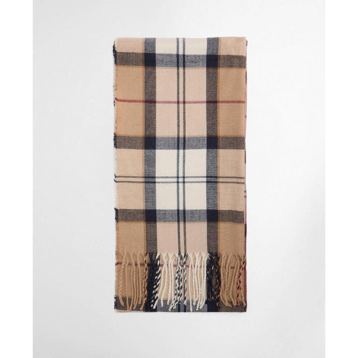 Barbour Set regalo Berretto Dover & Sciarpa Hailes Hessian Tartan Donna