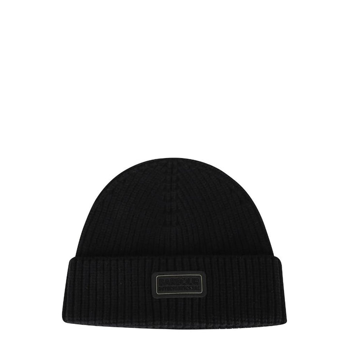 Barbour Weeper Beanie & Scarf Set Black Uomo
