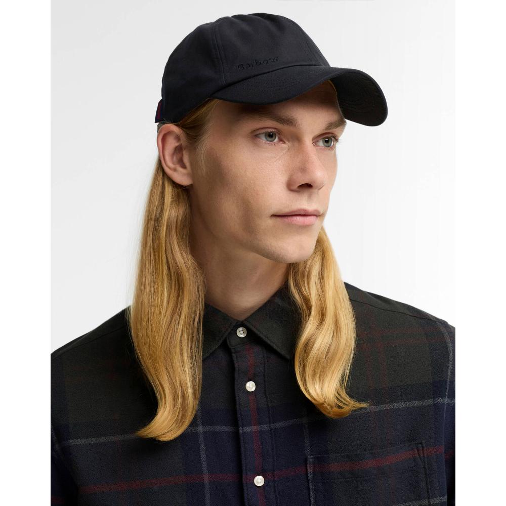 Barbour Cappello Wax Navy