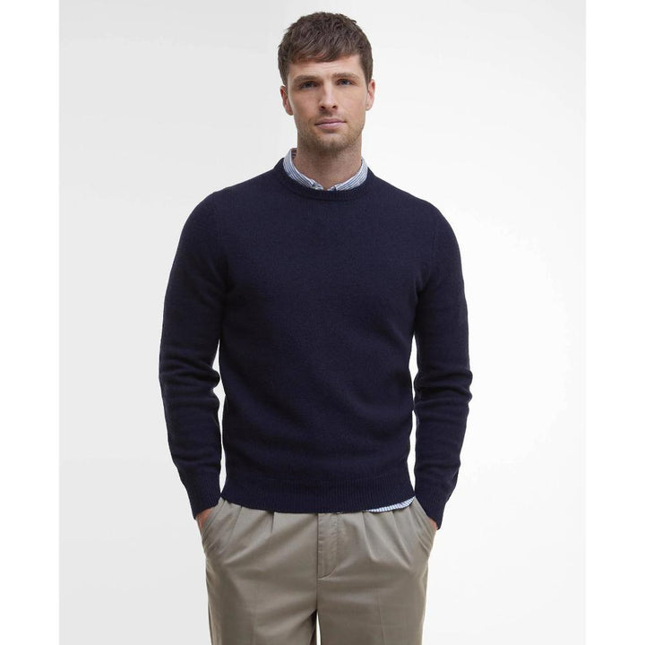 Barbour Maglione Essential Patch Navy
