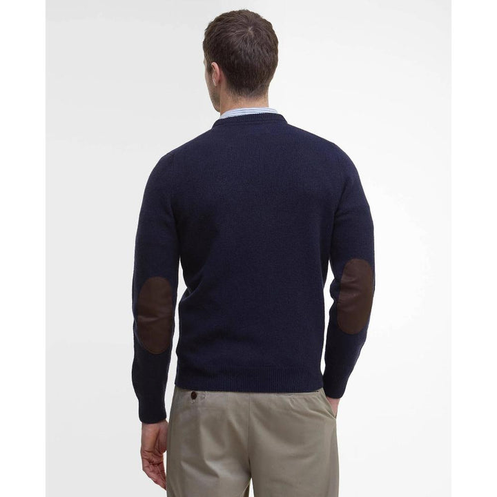Barbour Maglione Essential Patch Navy