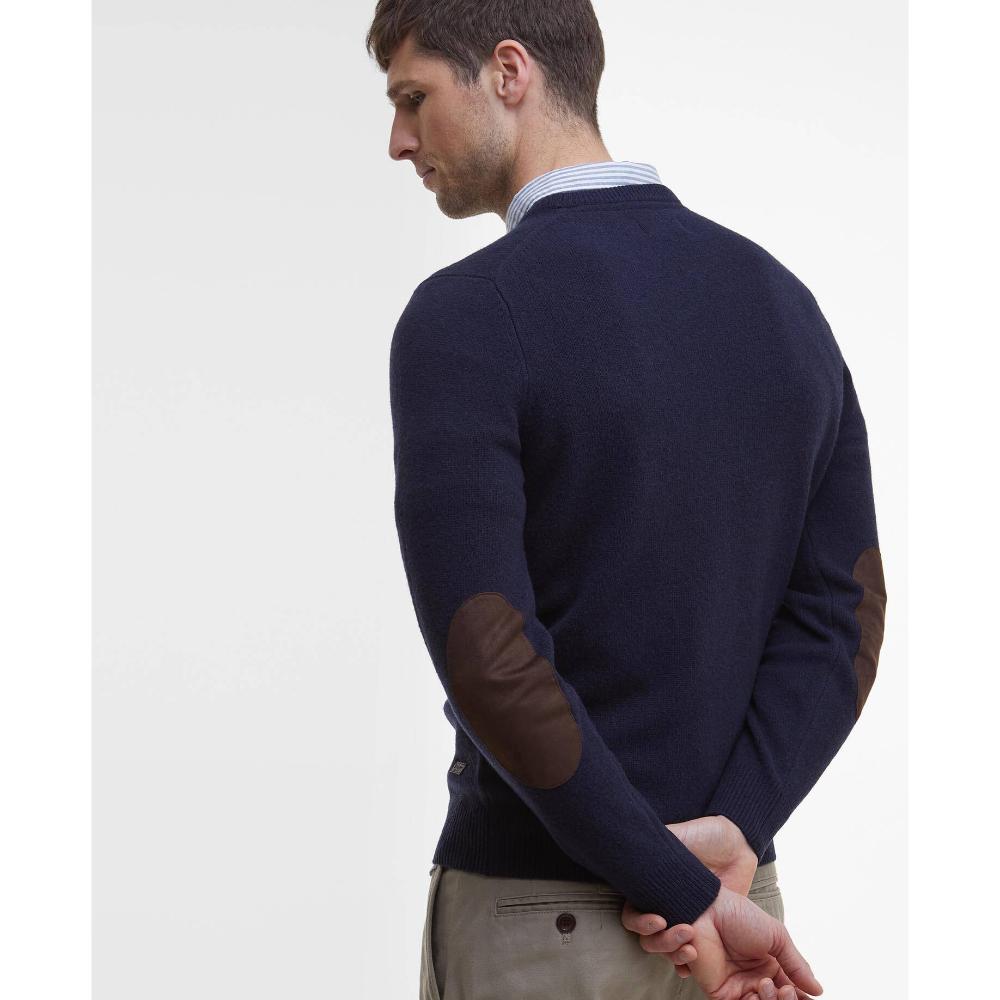 Barbour Maglione Essential Patch Navy