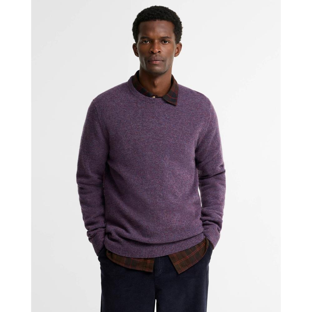 Barbour Maglione Essential Patch Grape