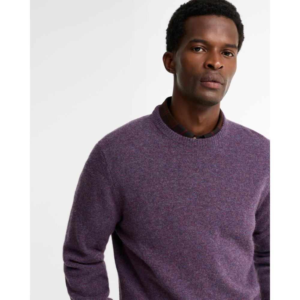 Barbour Maglione Essential Patch Grape