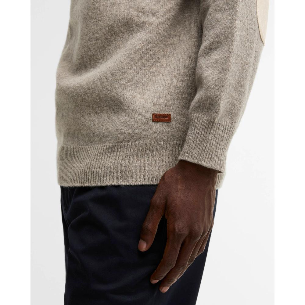 Barbour Maglione Essential Patch Stone