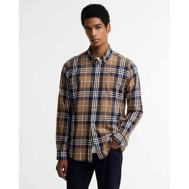 Barbour Camicia Sartoriale Edgar Stone Uomo