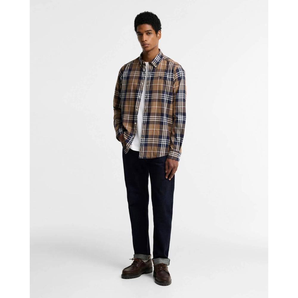 Barbour Camicia Sartoriale Edgar Stone Uomo