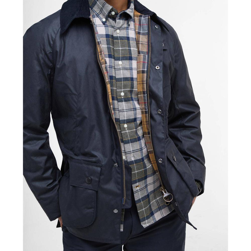 Barbour Giubbotto Ashby Navy