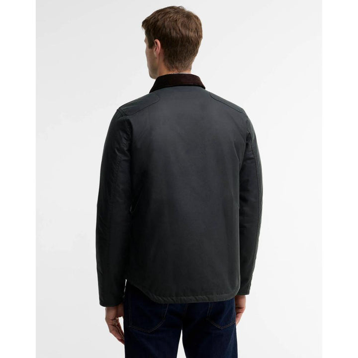 Barbour Giubbotto Reelin Wax sage
